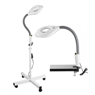 Stojací stojací zvětšovací lampa